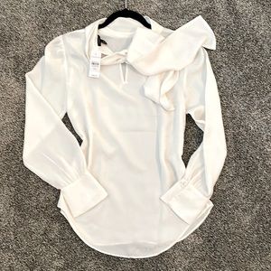 Ann Taylor Neck Bow Blouse